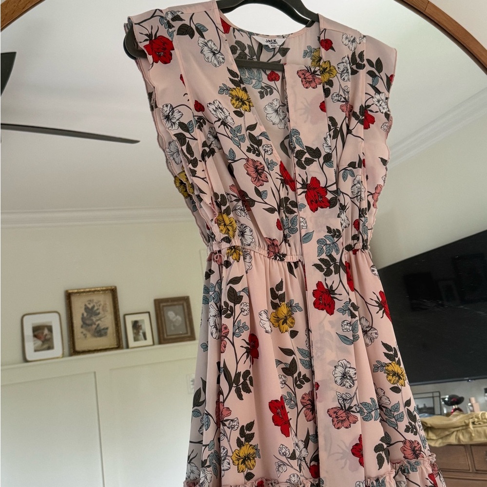 bb dakota Floral Sleeveless Dress